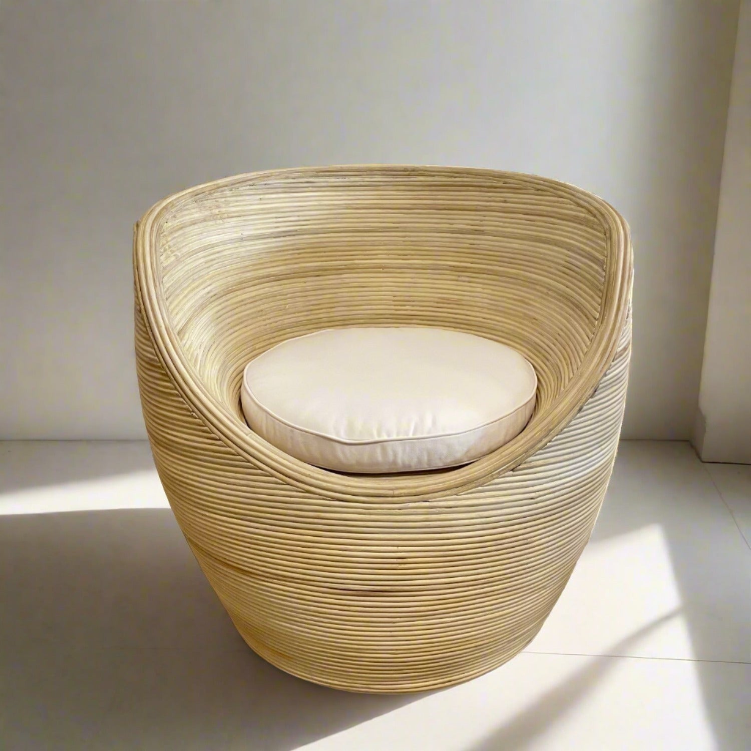 La Terra Round Rattan Arm Chair – Paradise Living Co.