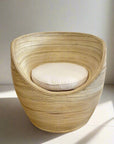 La Terra Round Rattan Arm Chair