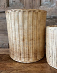 Large Woven Wicker Vase