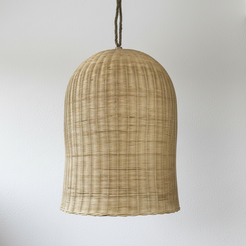 Large Oasis Rattan Pendant | Made To Order