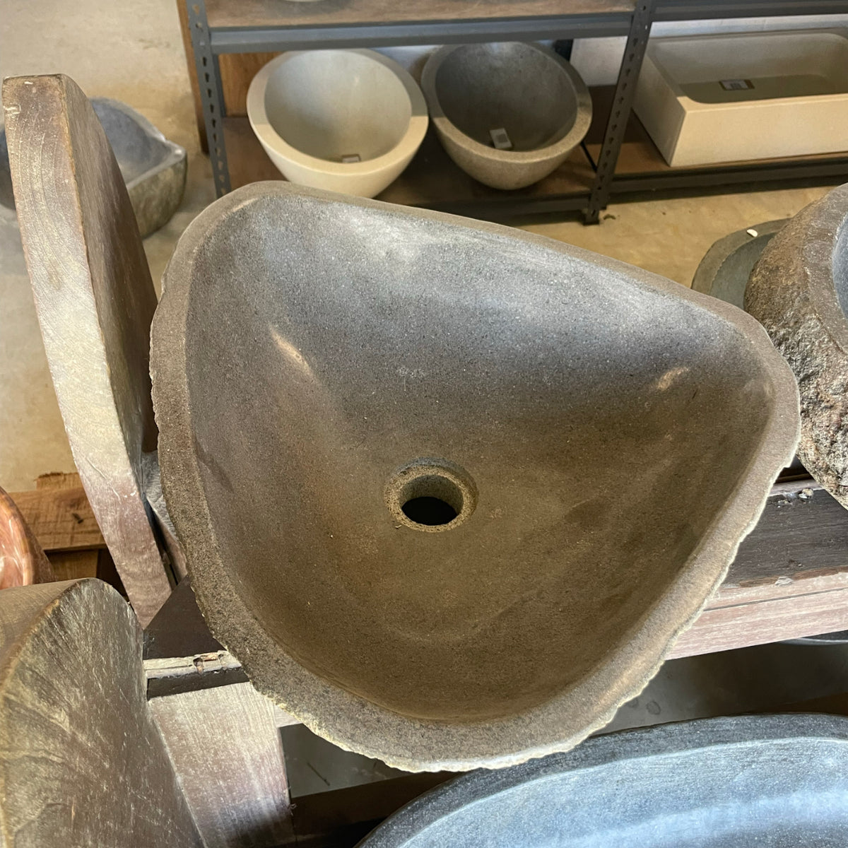 Large River Stone Basin 48