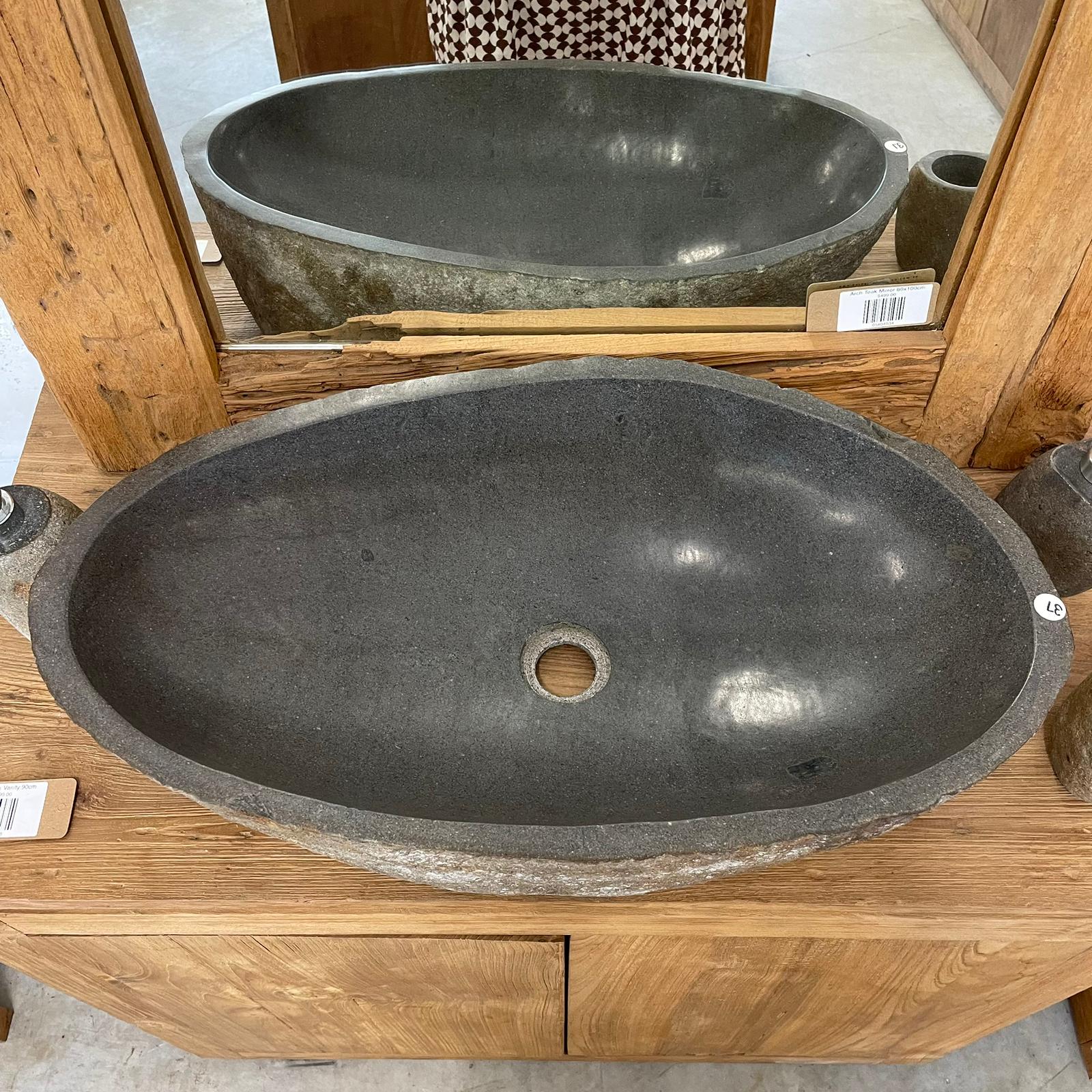 Large River Stone Basins