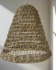 Large Open Weave Seagrass Pendant | Pre Order