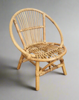 Little One Round Rattan Chair