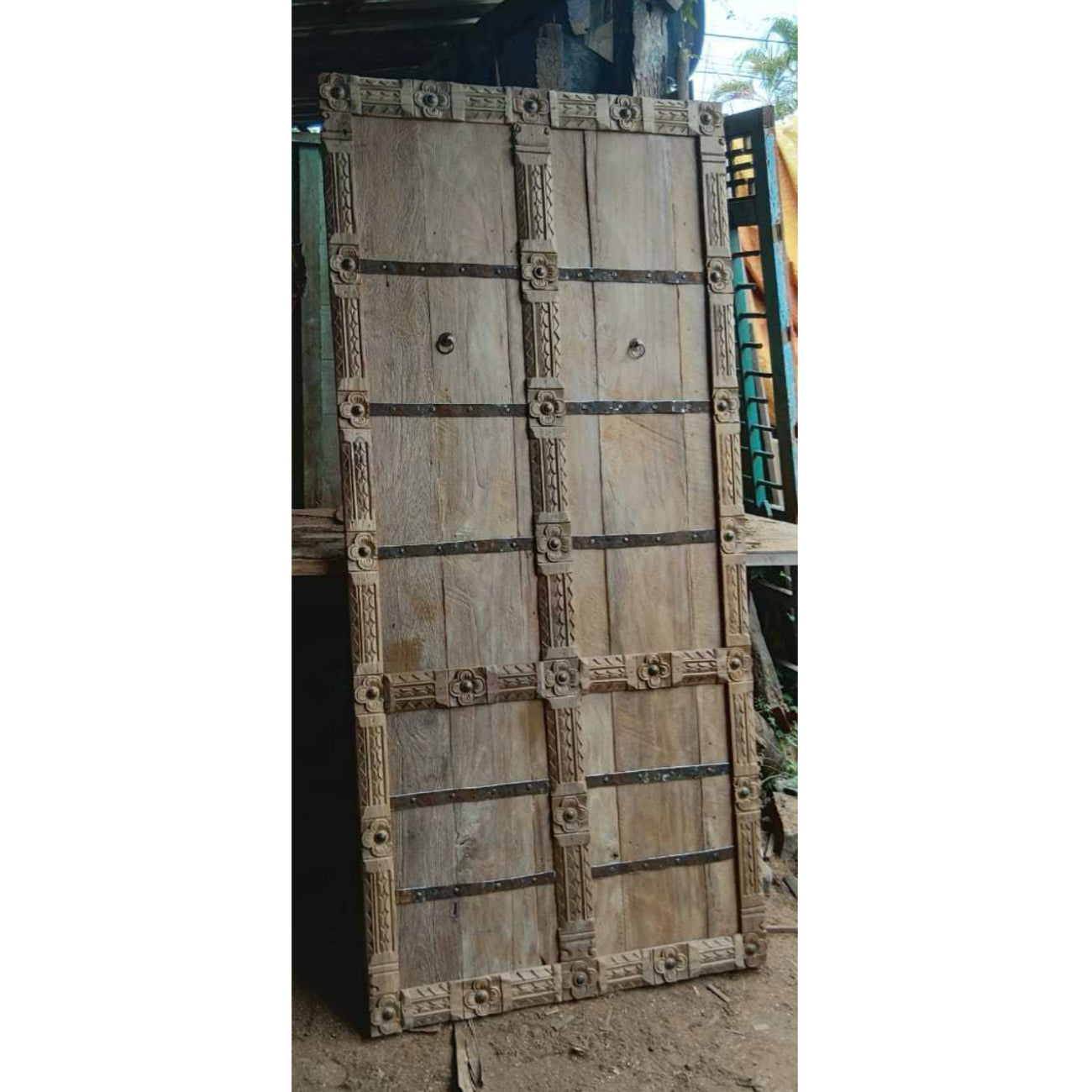 Mahkota Balinese Timber Barn Door - 100x210cm | Made To Order