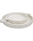 Mediterranean White Small Tray