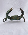 Medium Aged Brass Crab