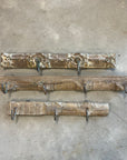 Medium Patla Vintage Indian Timber Wall Hooks