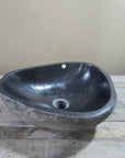 Medium River Stone Basin 01 - 38 x 32 x 15cm
