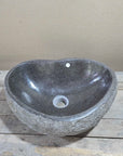 Medium River Stone Basin 16 - 40 x 39cm