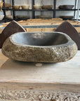 Medium River Stone Basin 