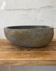 Medium River Stone Basin 26 - 37.5 x 30 x 15cm