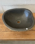 Medium River Stone Basin 26 - 37.5 x 30 x 15cm
