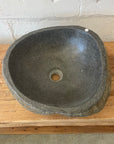 Medium River Stone Basin 51 - 41 x 37.5 x 15.5cm
