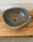 Medium River Stone Basin 62 - 36.5 x 31 x 15cm