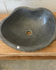 Medium River Stone Basin 73 - 42 x 39 x 14.5cm
