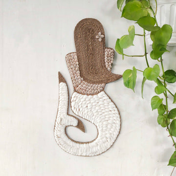 Mermaid Shell Wall Hanging