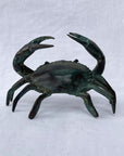 Mini Aged Brass Crab