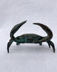 Mini Aged Brass Crab