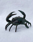 Mini Aged Brass Crab