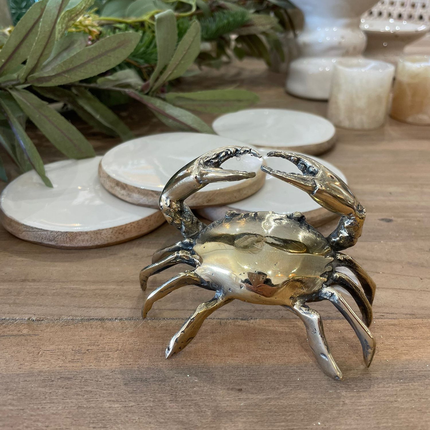 Mini Brass Crab