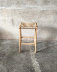 Mykonos Teak Counter Stool