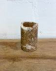 Narrow Stone Edge Onyx Holder 13cm