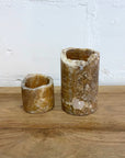 Narrow Stone Edge Onyx Holder 13cm