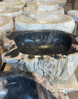 Natural Fossilised Wood Basin 