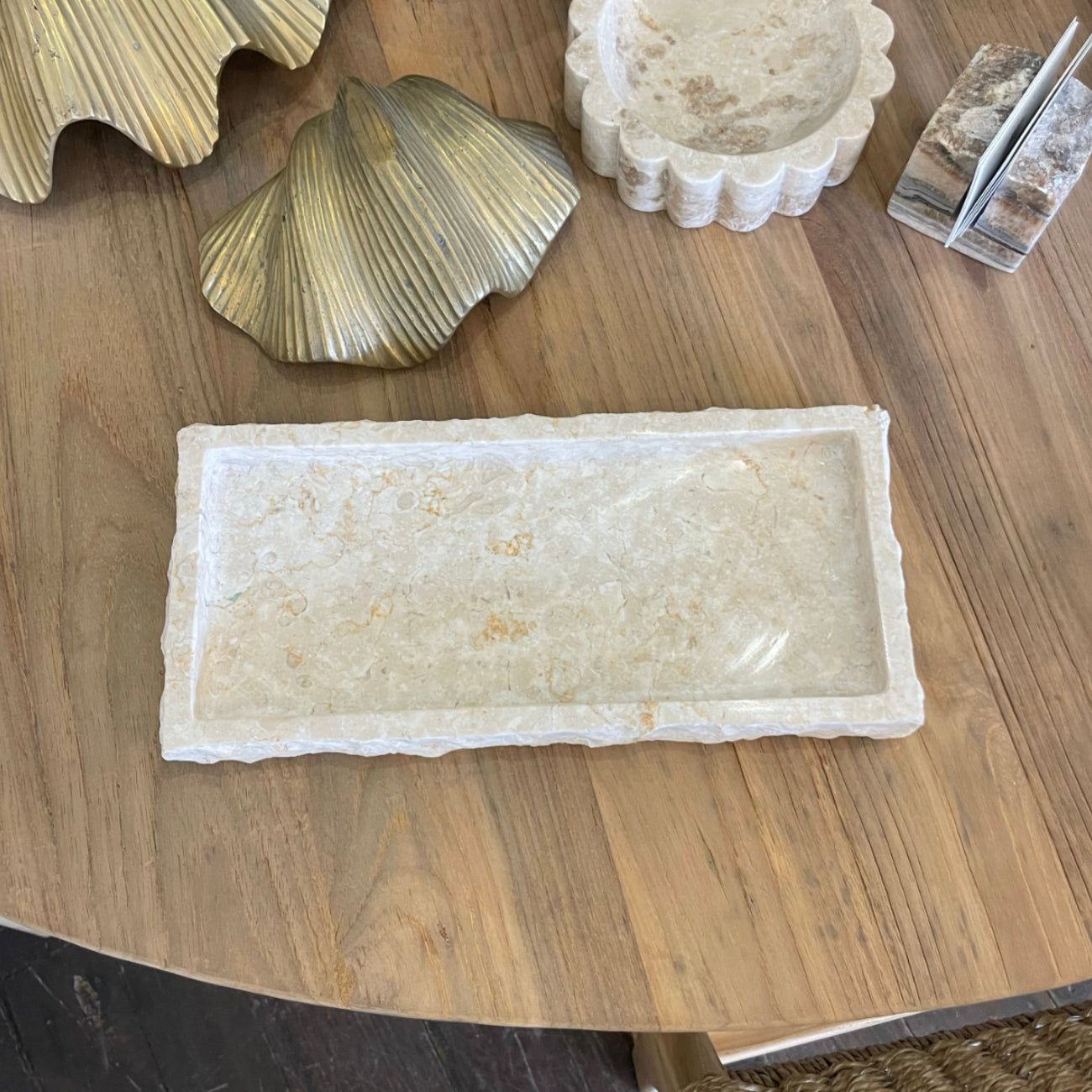 Natural Marble Stone Tray