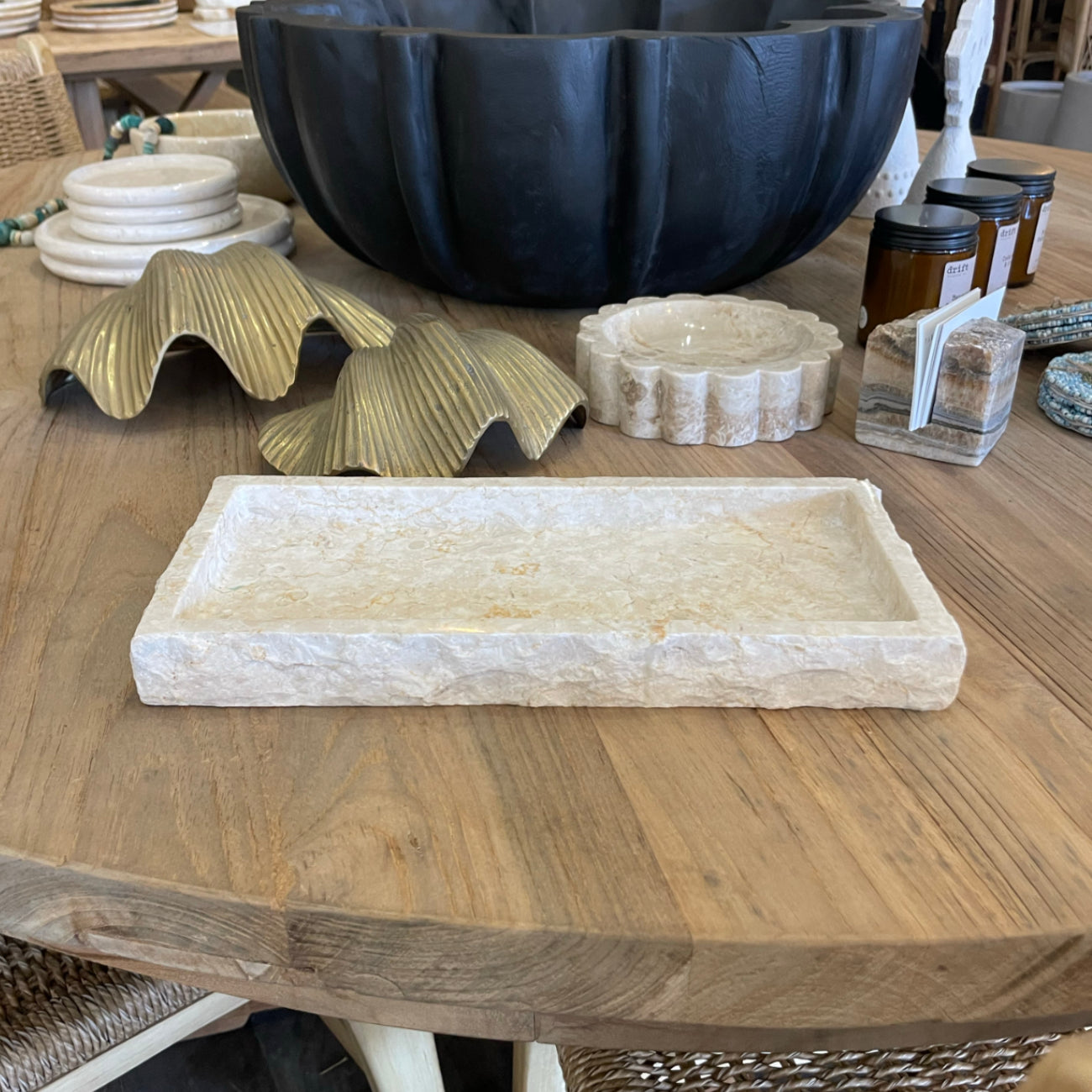 Natural Marble Stone Tray