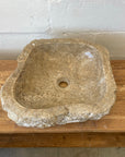 Natural Onyx Stone Basin 17 - 48 x 42 x 15.3cm