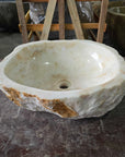 Natural Onyx Stone Basin 18 - 46 x 42 x 15cm