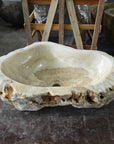 Natural Onyx Stone Basin 24 - 56cm x 42 x 15cm