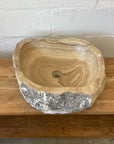 Natural Onyx Stone Basin 50 - 55 x 44 x 16.5cm