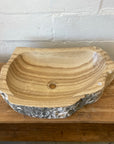 Natural Onyx Stone Basin 74 - 61.5 x 39 x 15.5cm