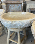 Natural Onyx Stone Basin 