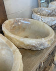 Natural Onyx Stone Basin 