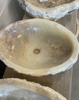 Natural Onyx Stone Basin 