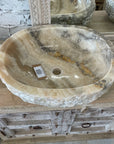 Natural Onyx Stone Basin 