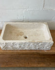 Natural Rectangle Marble Stone Basin 10