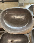 Natural River Stone Bowls - Assorted Sizes