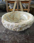 Natural Round Onyx Stone Basin 01