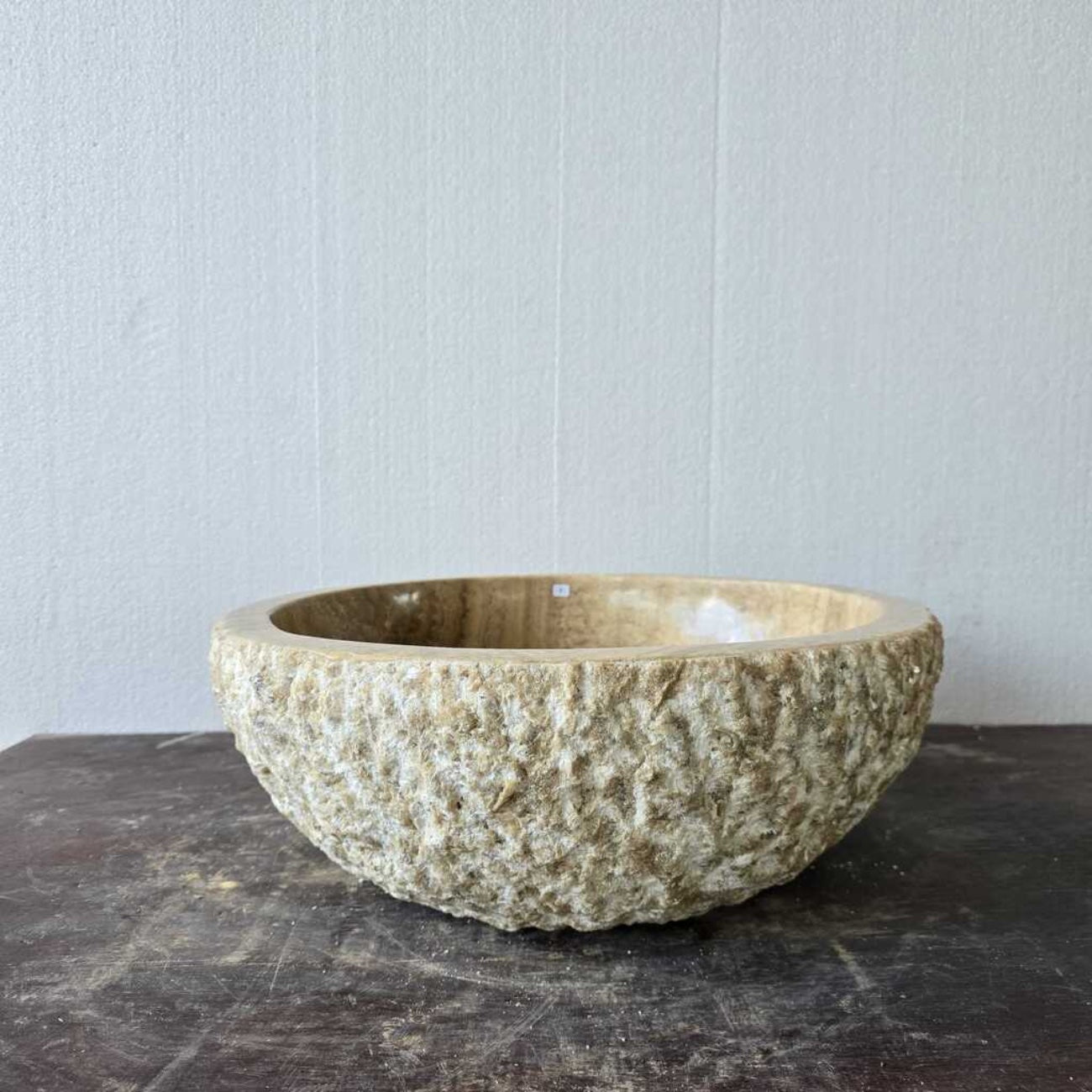 Natural Round Onyx Stone Basin 06