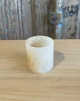 Onyx Stone Round Tealight Candle Holder 5cm