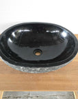 Oval Andesite Burn Stone Basin 08 - Pre Order