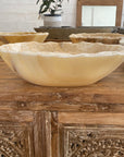 Oval Rugged Onyx Stone Basin 