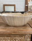 Oval Rugged Onyx Stone Basin 