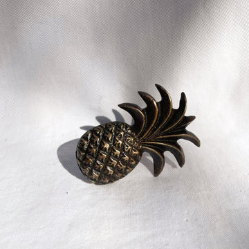 Pineapple Aged Brass Drawer Handle
