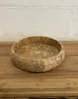 Red Onyx Stone Bowl 30cm Dia